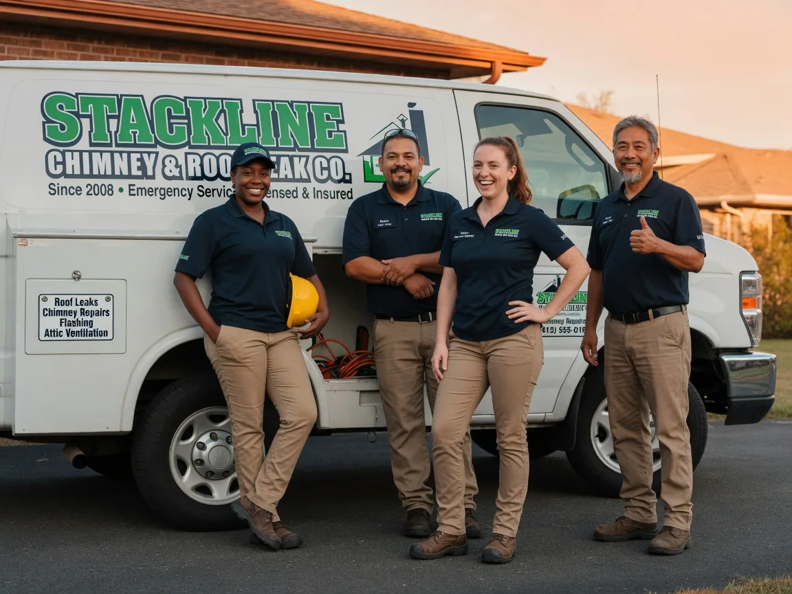 Chimney flashing repair company in Mcleansville, NC